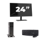 Atrust t176L USFF - Intel Atom x5-E8000 - 8GB RAM - 256GB SSD - Windows 11 + 1x 24 tuumaa Monitor