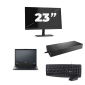 Fujitsu LIFEBOOK E5410 - Intel Core i3-10e Generatie - 14 inch - 8GB RAM - 256GB SSD - Windows 11 Home + 1x 23 inch Monitor