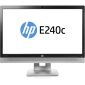 HP EliteDisplay E240c - 24 inch - 1920x1080 - DP - HDMI - VGA - Grijs