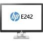 HP EliteDisplay E242 - 24 inch - 1920x1200 - DP - HDMI - VGA - Zwart