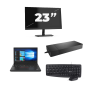 Lenovo ThinkPad A485 - AMD Ryzen 5 2500U - 14 tuumaa - 16GB RAM - 256GB SSD - Windows 11 Home + 1x 23 tuumaa Monitor