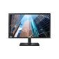 Samsung S24E650DW - 24 inch - 1920x1200 - DP - DVI - VGA - Zwart