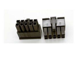 10 pin Female Power Supply Connector Socket Black for PSU
