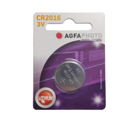 AgfaPhoto CR2016 Batterij 3V, Blister 1 stuk
