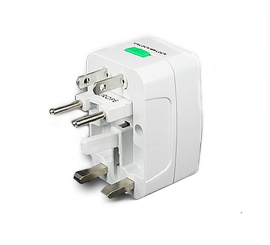 Internationale Reisadapter 125V~250V UK/SP/IT/US/EU, CE Approved