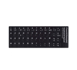 AZERTY keyboard stickervel