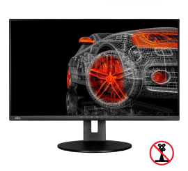 Fujitsu B27-9 TS QHD - 27 inch - 2560x1440 - DP - DVI - HDMI - Zwart - Zonder voet
