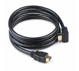HDMI Cable v2.0a 90°angled ,Into,Gilded,M/M,1.8m