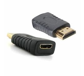 HDMI Koppelstuk M/F Verguld