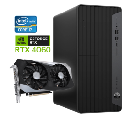 HP EliteDesk 800 G6 Tower - Intel Core i7-10e Generatie - 16GB RAM - 1TB SSD - Nvidia RTX 4060 - Win11 - Game PC