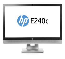 HP EliteDisplay E240c - 24 inch - 1920x1080 - DP - HDMI - VGA - Grijs