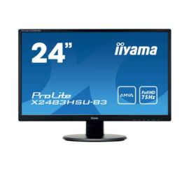 iiyama ProLite X2483HSU-B3 - 24 inch - 1920x1080 - DP - HDMI - VGA - Zwart