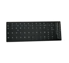 Notebook Keyboard Stickers FR Black-White