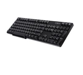 USB Wired Keyboard 104-keys, QWERTY Layout, Black, K-602