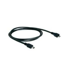 Micro usb Male to Mini usb Male Datakabel 1M, Black, support OTG