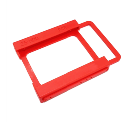 Kunststof Bracket voor 2.5" SSD naar 3.5" Bay