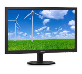 Philips 243S5LJMB - 24 inch - 1920x1080 - DP - DVI - HDMI - VGA - Zwart