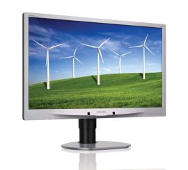 Philips Brilliance 241B4LPYCS - 24 inch - 1920x1080 - DP - DVI - VGA - Zilver