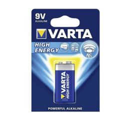 VARTA 9V High Energy Blok batterij, LR22, Blister