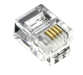 RJ11 Connector 6P4C(100st)