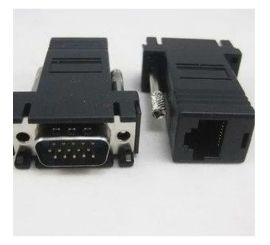 RJ45 female to VGA male adapter