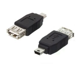 USB A/F naar Mini B Adapter