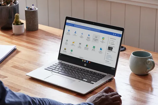 chromebook van hp